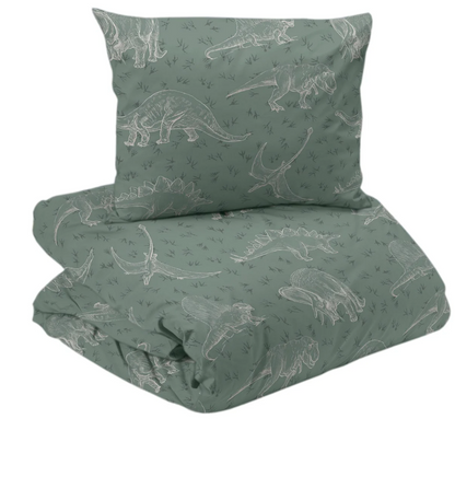 Dino 2-d bädd grön